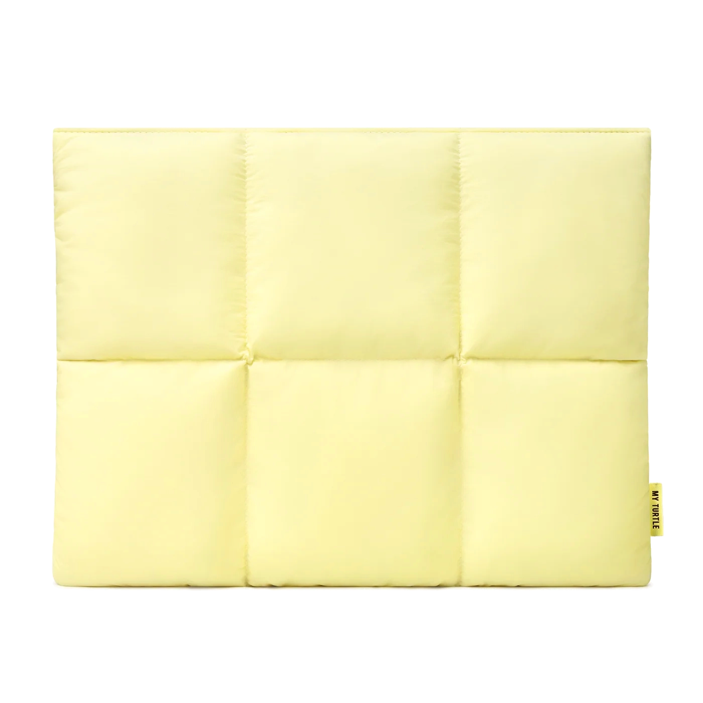 Butter Yellow Macbook Puffy Laptop Sleeve - Puffy Laptop Sleeve | My Turtle
